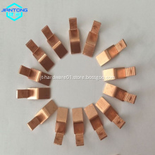 customized electrical stamping parts copper spring clip